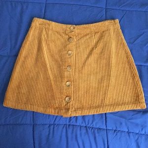 Corduroy Carmel Carmel Skirt